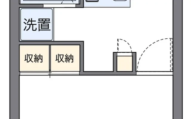 レオパレスシャーウッドの森 - chỗ ở sinh viên tại Thành phố Ōmuta - 103号房间(带独立厨房)