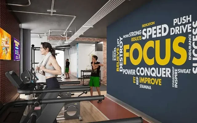 City Heights - Cardiff student accommodation - Gym