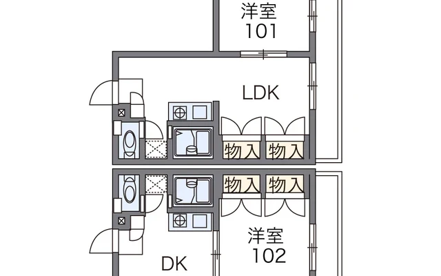 レオパレス向日葵弐番館 1