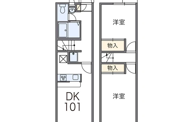 レオパレスラダックＡ 1