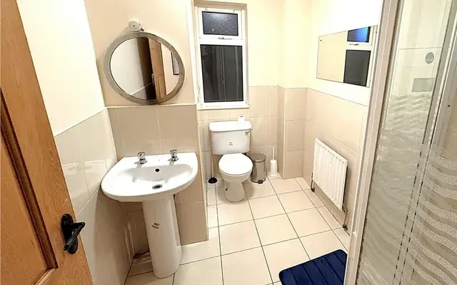 2 Fernhurst View - 코크 학생 숙소 - Room 7: Twin Room - Male
