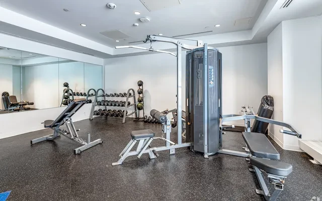 Vogue Residences - chỗ ở sinh viên tại Nỗi thất bại Waterloo - Phòng gym