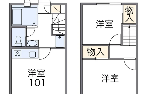 レオパレスＭｏｕＩｒｉｓ壱番館 1