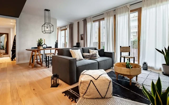Beni - 1 bedroom, a pool and terrace in Gracia 1