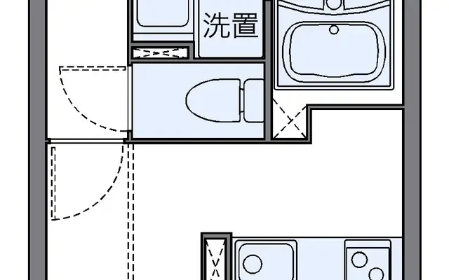 ウィステリア関町 - Nerima-ku student accommodation - 206号房间(带独立厨房)