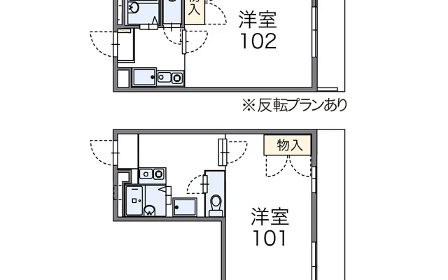 レオパレスゴールドレジデンス中原 1