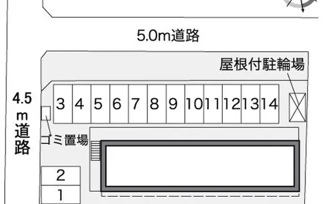 レオパレスキンモクセイ 2