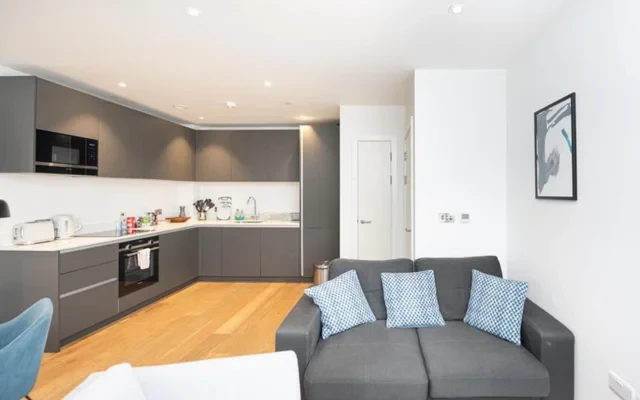 LVG-Luxe Tower - London student accommodation - 1 Bedroom 1 Bathroom Flat 104