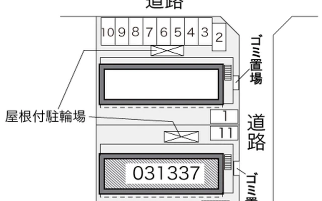 レオパレス市原Ｂ 2