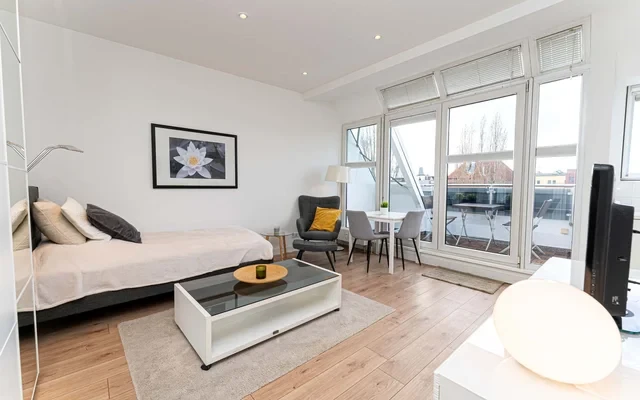 Penthouse Studio mit Terrasse - Penthouse with south terrace 0