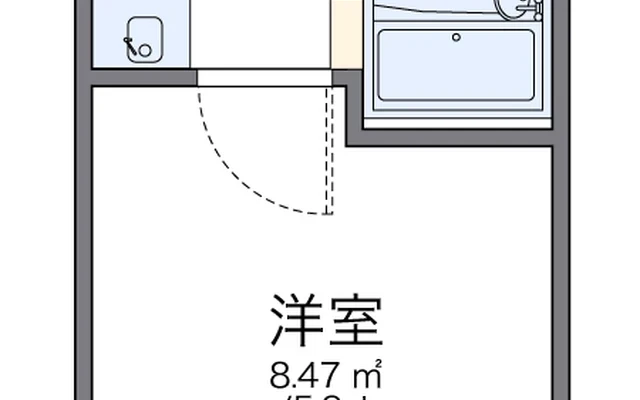 南台第３ - Nakano-ku student accommodation - 205号房间(带独立厨房)