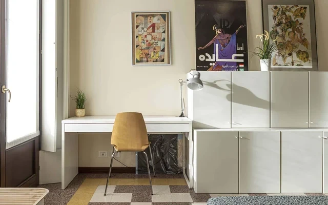 VIA DEGLI IMBRIANI 20 P5 <br> SHARED ROOM D1 - Bed A 4