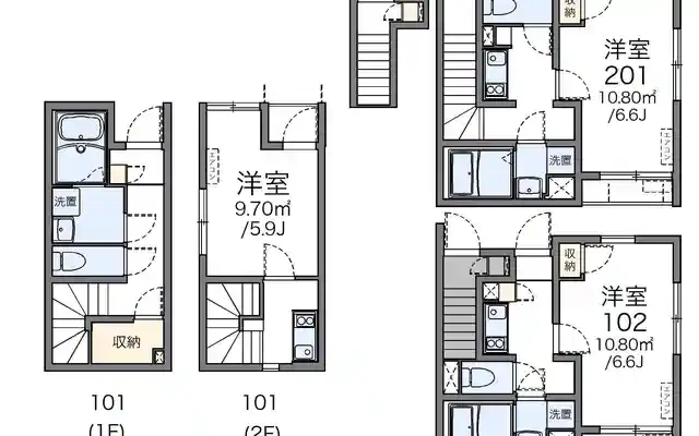 レオネクストサンルーチェ三鷹Ⅱ 1