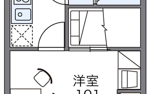 レオパレスラルク深沢Ⅱ 1