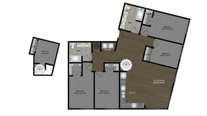 4 Bed 2 Bath Waterloo