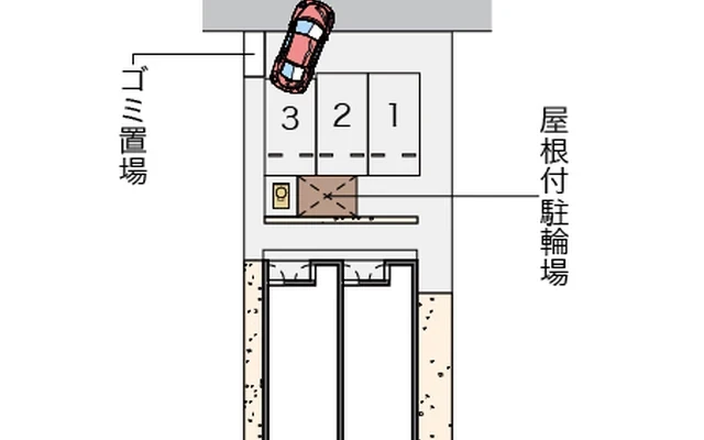 レオネクスト桔梗 - chỗ ở sinh viên tại Tam Nguyên市