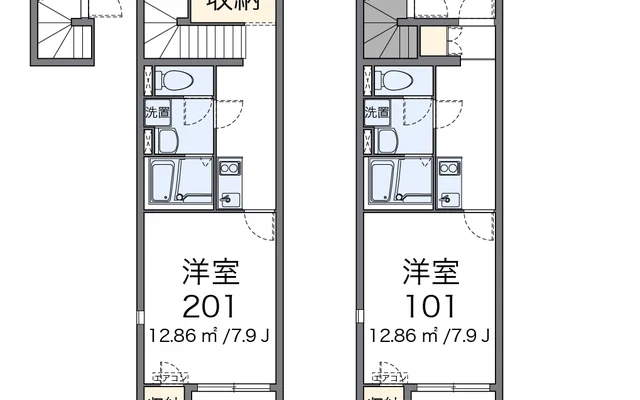 レオネクスト留ヶ谷Ｃ 1