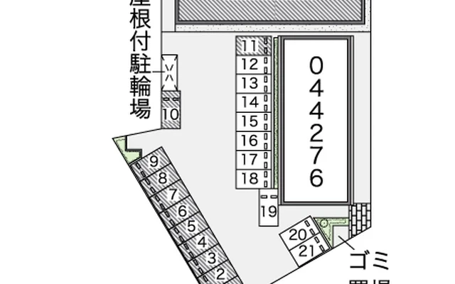 レオネクストラパン美園Ｂ 2
