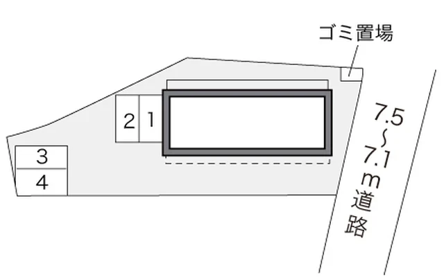 レオパレスメローネⅡ 2