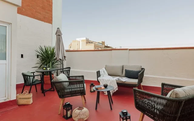 Balat - 2 bedrooms and terrace in Eixample Dreta 0