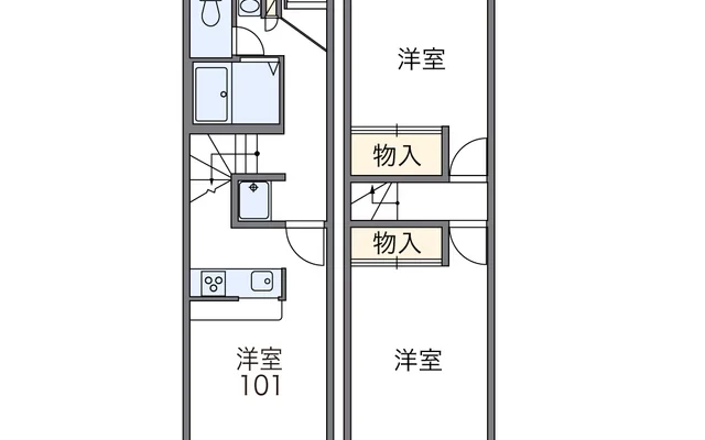 レオパレスビレッジ駅南 1