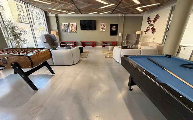 Livin - Cardiff student accommodation - Pool Table