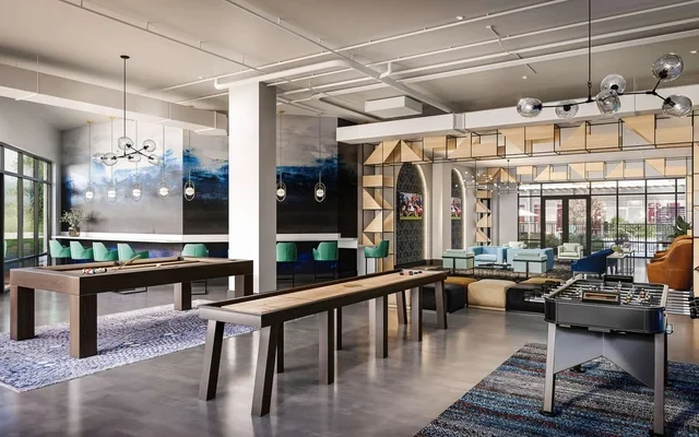 Atlas Blue Hill Apartments – Studentenunterkunft in Kirchenberg – Spielezimmer