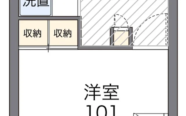 レオパレスＮＡＧＡＫＵＲＡⅡ 1