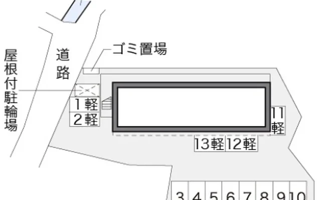 レオパレスプリマベーラ - 玉野市の学生向け宿泊施設