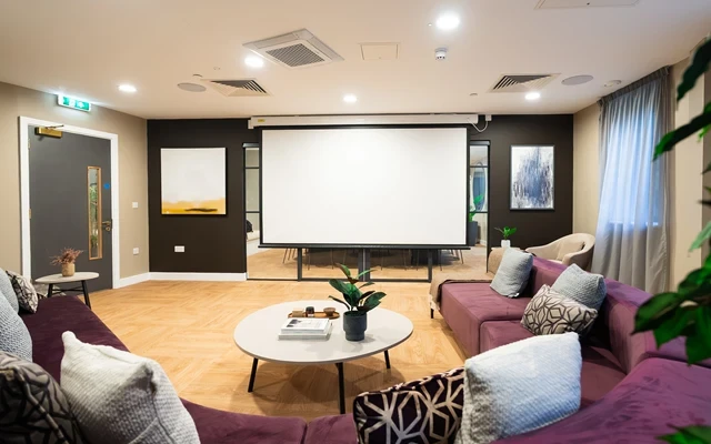 Q Three Residence - Leeds student accommodation - Cinema room