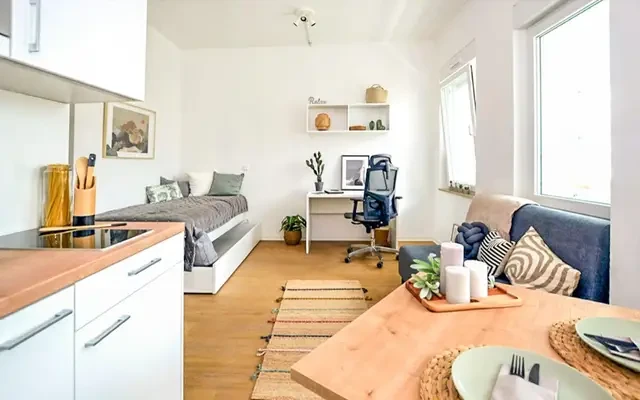 studio near Niddagaustraße 2