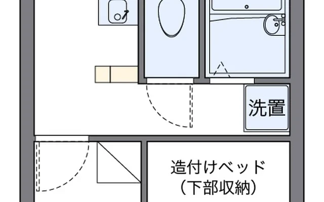 レオパレスドリーム - Gobo student accommodation - 103号房间(带独立厨房)