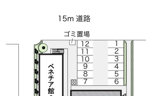 レオパレスベネチア館Ⅱ 2