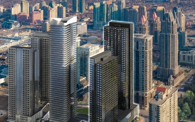 Condominiums at Square One District - Mississauga student accommodation