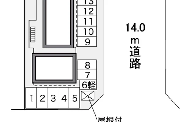 レオパレスジャルダン - ที่พักนักศึกษาในเมืองอิชิคาริ