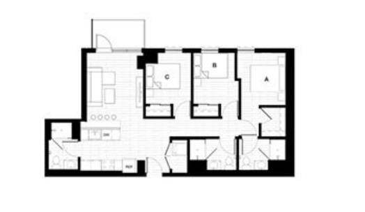 3 Bed 3 Bath-3x3 Oasis