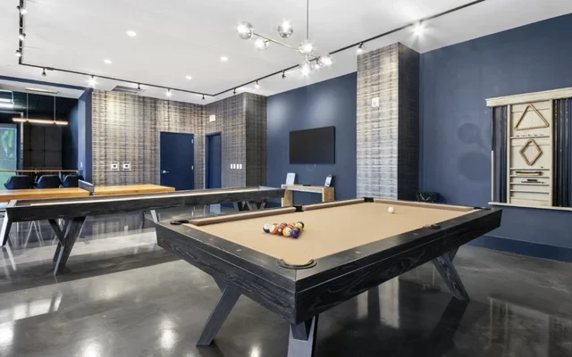 Hudson House West - Jersey City student accommodation - Game Room