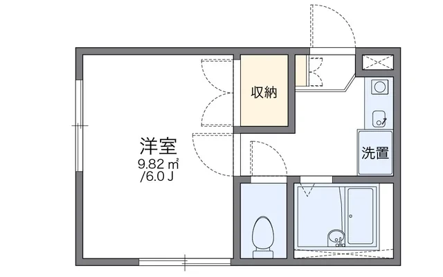 レオパレス明和 - Kyoto student accommodation - 107号房间(带独立厨房)