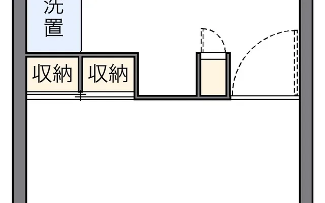 レオパレスＩＳＥＹＡ - Matsuda Town Ashigarakami District student accommodation - 208号房间(带独立厨房)