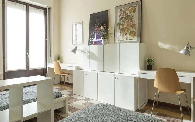 VIA DEGLI IMBRIANI 20 P5 <br> SHARED ROOM D1 - Bed A 1