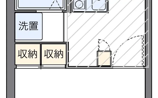 レオパレスサンオーク - Yamatotakada student accommodation - 104号房间(带独立厨房)