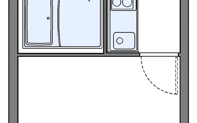 レオネクストブライトスター - Miyazaki student accommodation - 204号房间(带独立厨房)