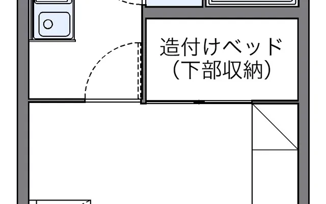 レオパレスアムールコート - Hamada student accommodation - 202号房间(带独立厨房)