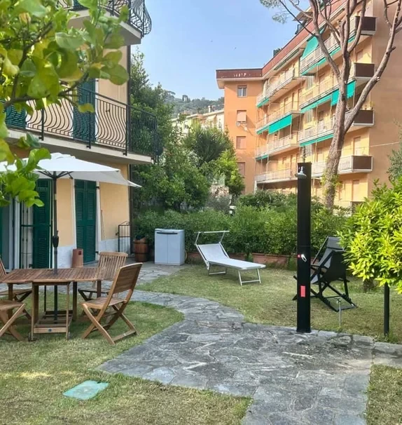 Luminoso appartamento per famiglie, a soli 15 minuti a piedi dalla spiaggia di Santa Margherita Ligure
