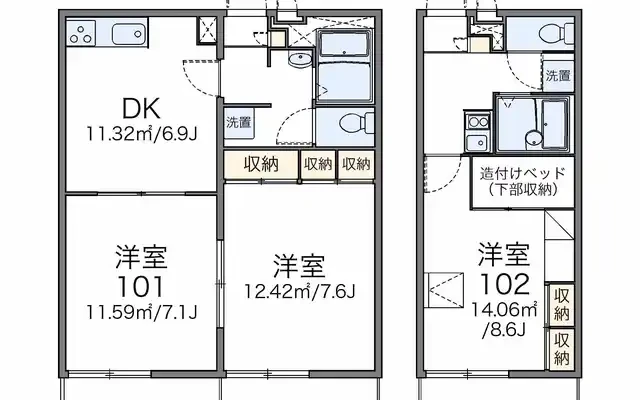 レオパレスサンシャイン　ザコア 3