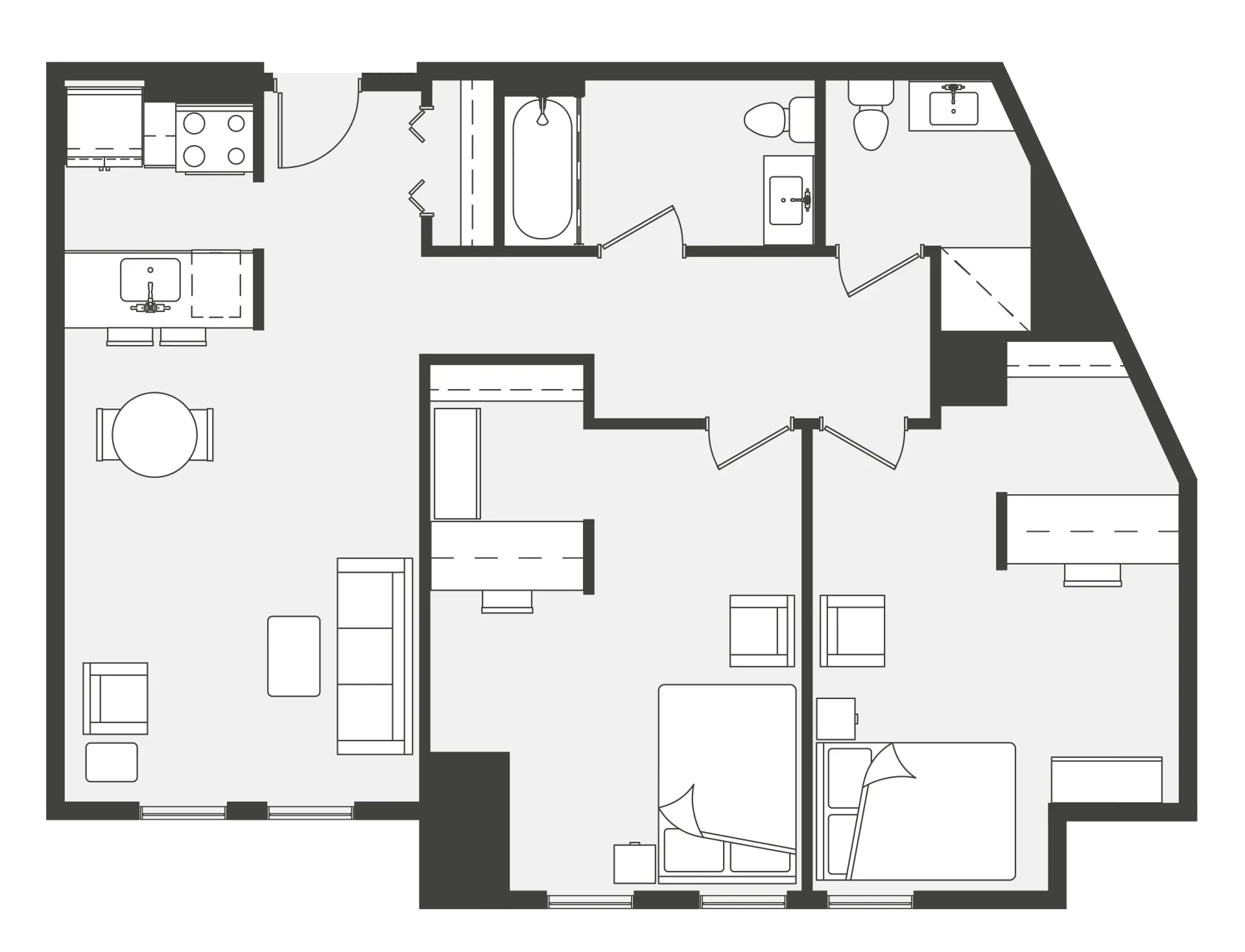 2 Bedroom, 2 Bath Casa Quarry