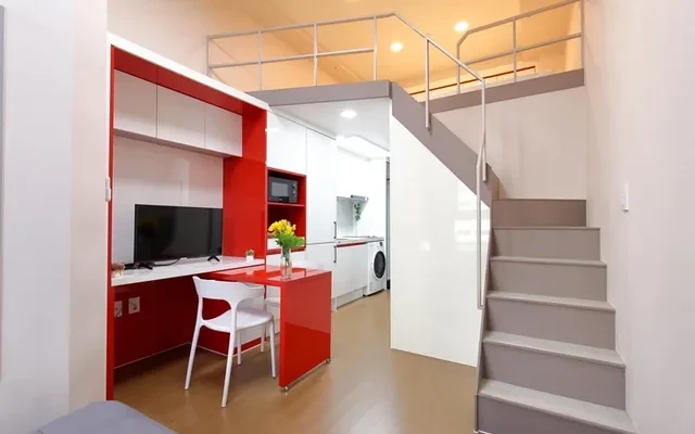 Easy Univ. Access | Janganpyeong Stn 2-min Walk | Private Loft | Student-Friendly | Enkoplex 2 0