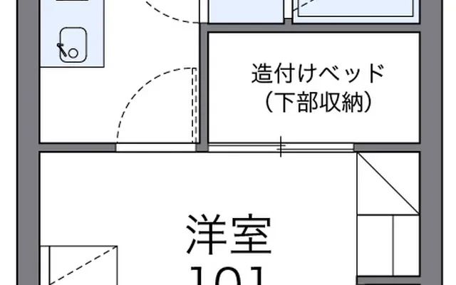レオパレスハーバーサイドＷ棟 3