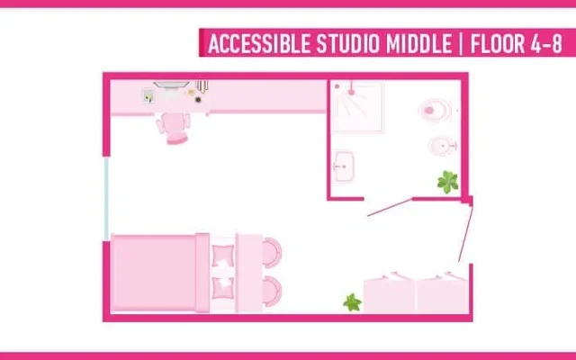 Accessible Studio Middle (Students only) 3
