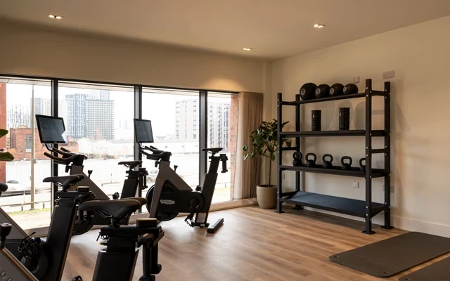 Oldfield Wharf - Salford student accommodation - Gym